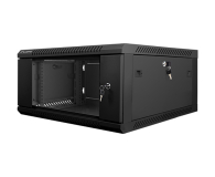 LANBERG Wisząca 19" 4U 600x600mm jednosekcyjna (czarna) WF01-6604-10B - 455279 - zdjęcie 1